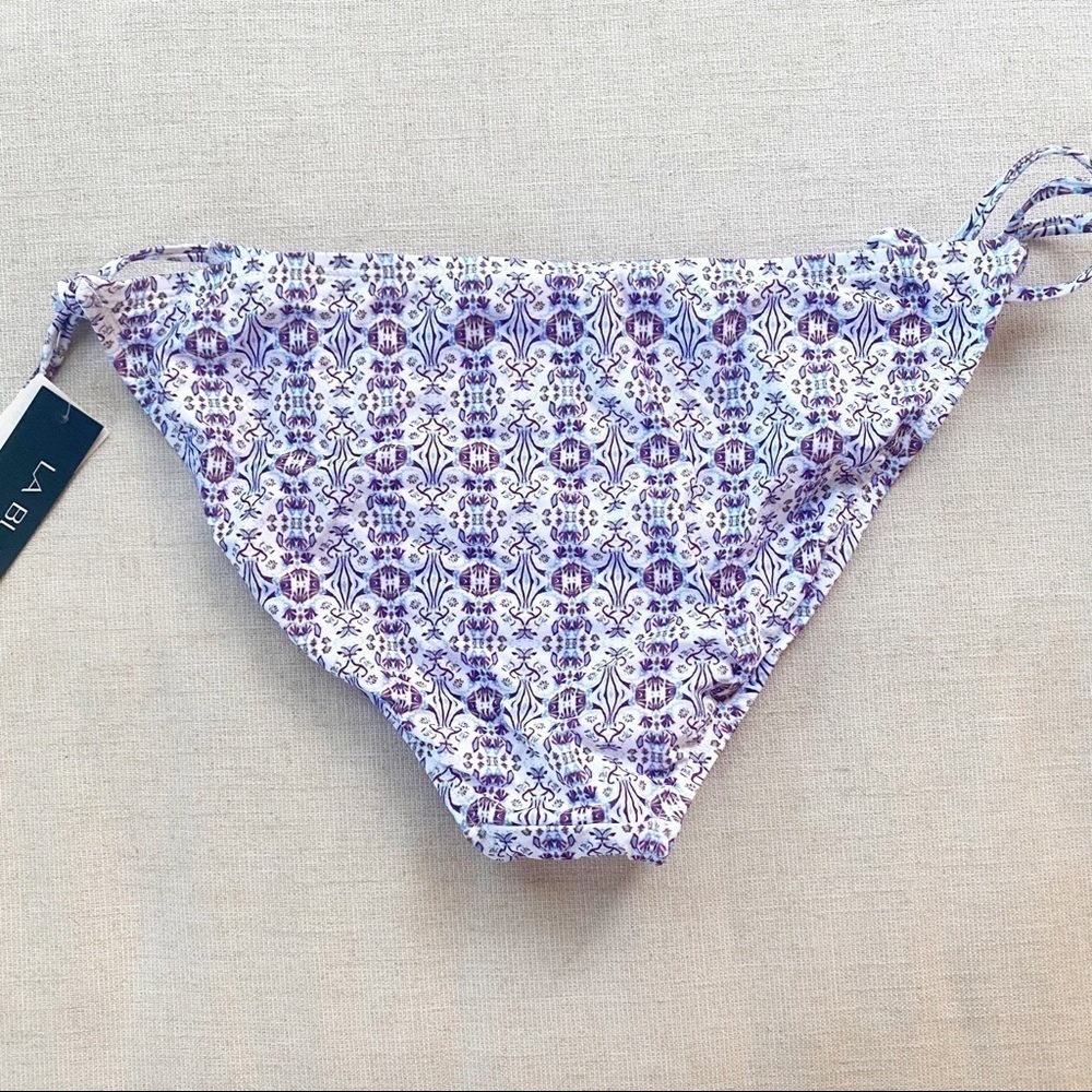 Nwt LA BLANCA Sorrento Tie-Side Bottom Size 14 - Picture 5 of 8